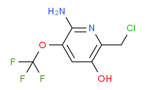 2-Amino-6-(chloromethyl)-5-hydroxy-3-(trifluoromethoxy)pyridine