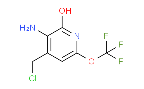 3-Amino-4-(chloromethyl)-2-hydroxy-6-(trifluoromethoxy)pyridine