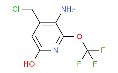 3-Amino-4-(chloromethyl)-6-hydroxy-2-(trifluoromethoxy)pyridine