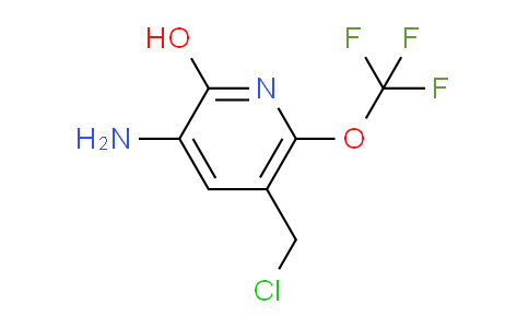 3-Amino-5-(chloromethyl)-2-hydroxy-6-(trifluoromethoxy)pyridine
