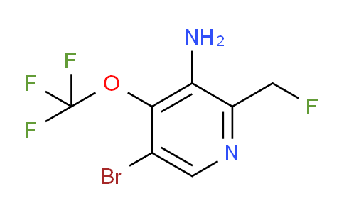 AM193613 | 1804015-91-5 | 3-Amino-5-bromo-2-(fluoromethyl)-4-(trifluoromethoxy)pyridine