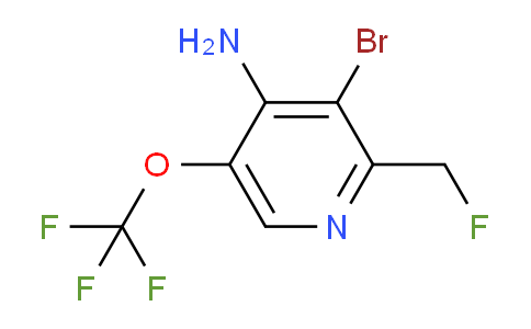 AM193625 | 1803441-15-7 | 4-Amino-3-bromo-2-(fluoromethyl)-5-(trifluoromethoxy)pyridine