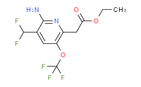 AM19363 | 1806002-15-2 | Ethyl 2-amino-3-(difluoromethyl)-5-(trifluoromethoxy)pyridine-6-acetate