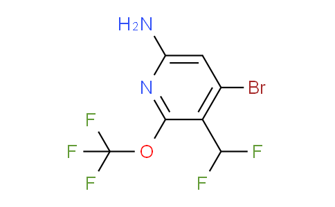 AM193636 | 1805984-82-0 | 6-Amino-4-bromo-3-(difluoromethyl)-2-(trifluoromethoxy)pyridine