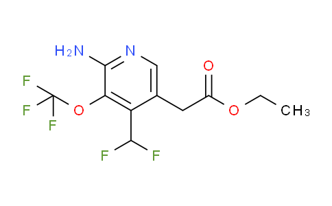 AM19366 | 1806098-57-6 | Ethyl 2-amino-4-(difluoromethyl)-3-(trifluoromethoxy)pyridine-5-acetate