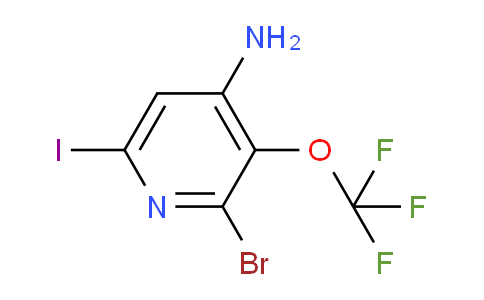 AM193661 | 1804525-46-9 | 4-Amino-2-bromo-6-iodo-3-(trifluoromethoxy)pyridine