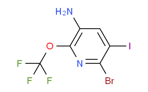 AM193666 | 1803448-50-1 | 5-Amino-2-bromo-3-iodo-6-(trifluoromethoxy)pyridine