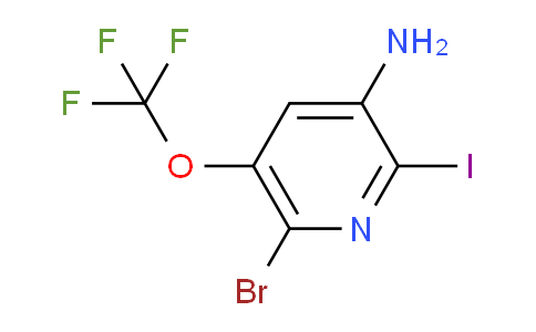 AM193668 | 1804581-53-0 | 3-Amino-6-bromo-2-iodo-5-(trifluoromethoxy)pyridine