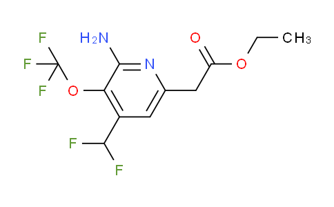 AM19367 | 1803953-05-0 | Ethyl 2-amino-4-(difluoromethyl)-3-(trifluoromethoxy)pyridine-6-acetate