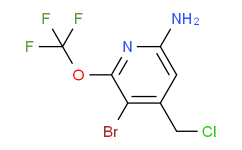 AM193699 | 1803630-34-3 | 6-Amino-3-bromo-4-(chloromethyl)-2-(trifluoromethoxy)pyridine