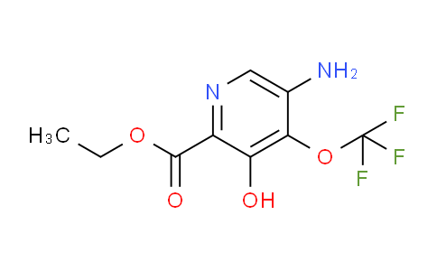 Ethyl 5-amino-3-hydroxy-4-(trifluoromethoxy)pyridine-2-carboxylate