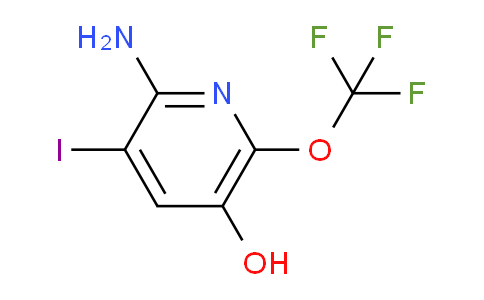2-Amino-5-hydroxy-3-iodo-6-(trifluoromethoxy)pyridine