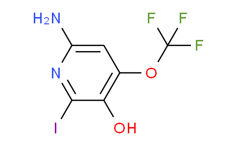 6-Amino-3-hydroxy-2-iodo-4-(trifluoromethoxy)pyridine