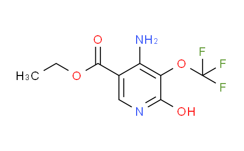 Ethyl 4-amino-2-hydroxy-3-(trifluoromethoxy)pyridine-5-carboxylate