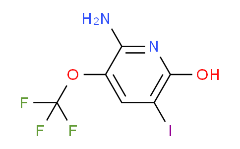 2-Amino-6-hydroxy-5-iodo-3-(trifluoromethoxy)pyridine