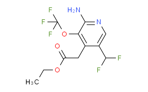AM19372 | 1804612-47-2 | Ethyl 2-amino-5-(difluoromethyl)-3-(trifluoromethoxy)pyridine-4-acetate