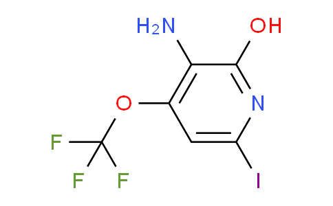 3-Amino-2-hydroxy-6-iodo-4-(trifluoromethoxy)pyridine