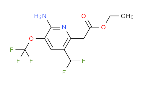 AM19373 | 1806098-62-3 | Ethyl 2-amino-5-(difluoromethyl)-3-(trifluoromethoxy)pyridine-6-acetate