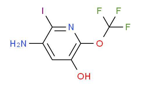 3-Amino-5-hydroxy-2-iodo-6-(trifluoromethoxy)pyridine
