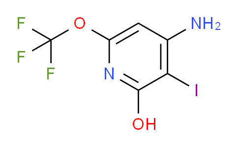 4-Amino-2-hydroxy-3-iodo-6-(trifluoromethoxy)pyridine