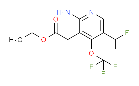 AM19374 | 1804537-60-7 | Ethyl 2-amino-5-(difluoromethyl)-4-(trifluoromethoxy)pyridine-3-acetate