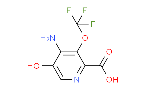 AM193741 | 1803681-36-8 | 4-Amino-5-hydroxy-3-(trifluoromethoxy)pyridine-2-carboxylic acid