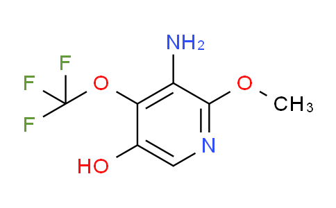 3-Amino-5-hydroxy-2-methoxy-4-(trifluoromethoxy)pyridine