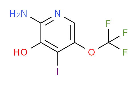 2-Amino-3-hydroxy-4-iodo-5-(trifluoromethoxy)pyridine