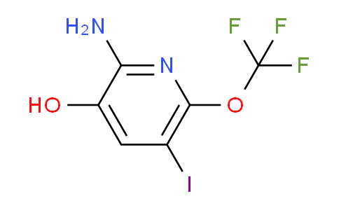 2-Amino-3-hydroxy-5-iodo-6-(trifluoromethoxy)pyridine