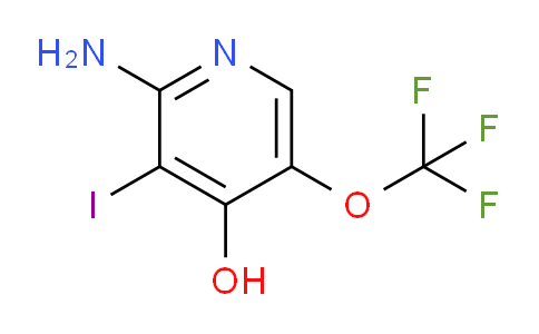 2-Amino-4-hydroxy-3-iodo-5-(trifluoromethoxy)pyridine