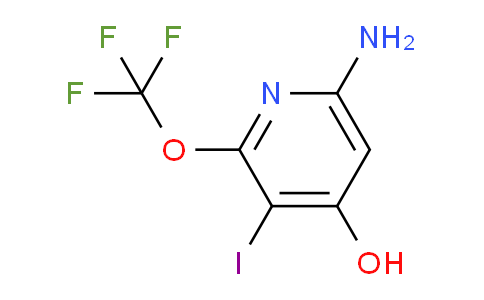 6-Amino-4-hydroxy-3-iodo-2-(trifluoromethoxy)pyridine