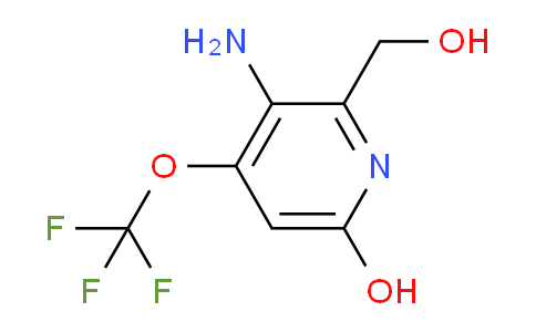 3-Amino-6-hydroxy-4-(trifluoromethoxy)pyridine-2-methanol