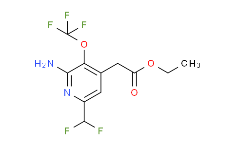 AM19378 | 1803953-28-7 | Ethyl 2-amino-6-(difluoromethyl)-3-(trifluoromethoxy)pyridine-4-acetate