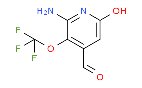2-Amino-6-hydroxy-3-(trifluoromethoxy)pyridine-4-carboxaldehyde