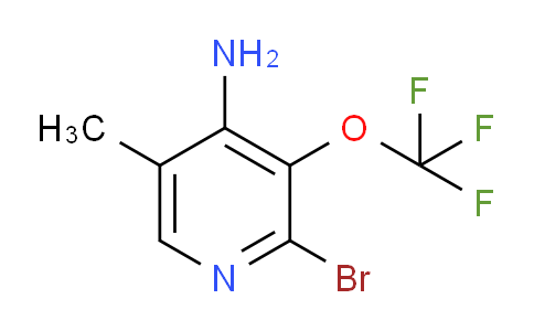 4-Amino-2-bromo-5-methyl-3-(trifluoromethoxy)pyridine