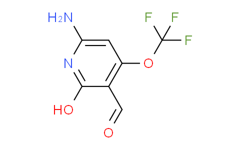 6-Amino-2-hydroxy-4-(trifluoromethoxy)pyridine-3-carboxaldehyde