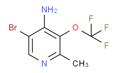 4-Amino-5-bromo-2-methyl-3-(trifluoromethoxy)pyridine