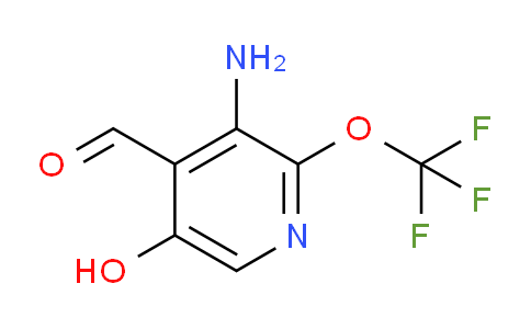3-Amino-5-hydroxy-2-(trifluoromethoxy)pyridine-4-carboxaldehyde