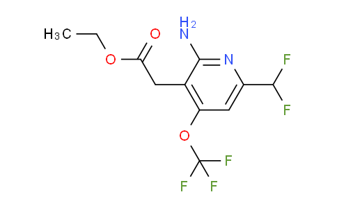 AM19380 | 1806002-22-1 | Ethyl 2-amino-6-(difluoromethyl)-4-(trifluoromethoxy)pyridine-3-acetate