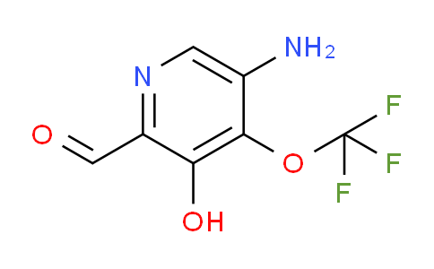 5-Amino-3-hydroxy-4-(trifluoromethoxy)pyridine-2-carboxaldehyde