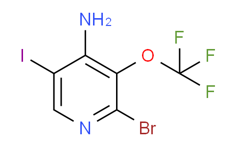4-Amino-2-bromo-5-iodo-3-(trifluoromethoxy)pyridine