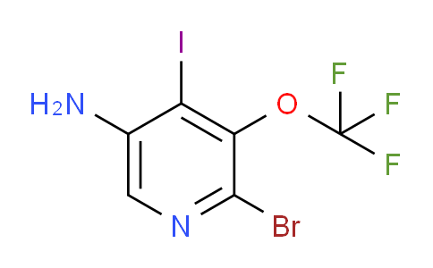 5-Amino-2-bromo-4-iodo-3-(trifluoromethoxy)pyridine