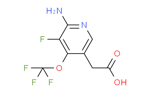 2-Amino-3-fluoro-4-(trifluoromethoxy)pyridine-5-acetic acid