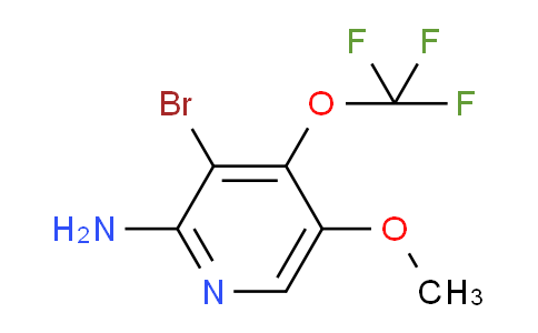 2-Amino-3-bromo-5-methoxy-4-(trifluoromethoxy)pyridine