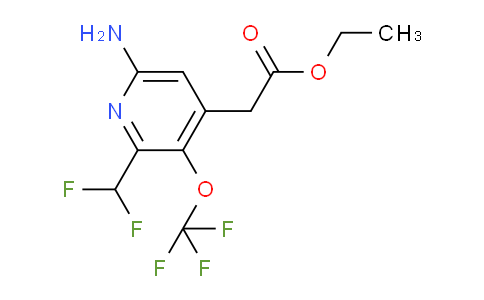 AM19383 | 1806098-67-8 | Ethyl 6-amino-2-(difluoromethyl)-3-(trifluoromethoxy)pyridine-4-acetate