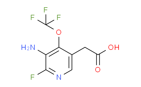AM193842 | 1804020-35-6 | 3-Amino-2-fluoro-4-(trifluoromethoxy)pyridine-5-acetic acid