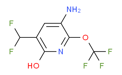 AM193846 | 1803984-27-1 | 3-Amino-5-(difluoromethyl)-6-hydroxy-2-(trifluoromethoxy)pyridine