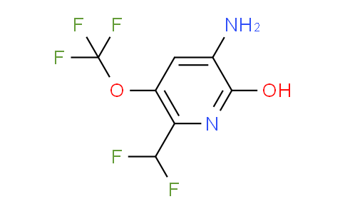 AM193857 | 1804608-42-1 | 3-Amino-6-(difluoromethyl)-2-hydroxy-5-(trifluoromethoxy)pyridine
