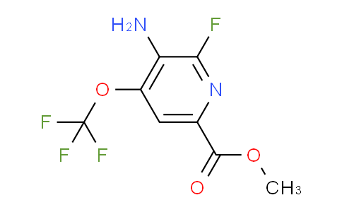 AM193858 | 1804016-30-5 | Methyl 3-amino-2-fluoro-4-(trifluoromethoxy)pyridine-6-carboxylate