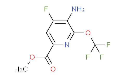 AM193860 | 1803644-98-5 | Methyl 3-amino-4-fluoro-2-(trifluoromethoxy)pyridine-6-carboxylate